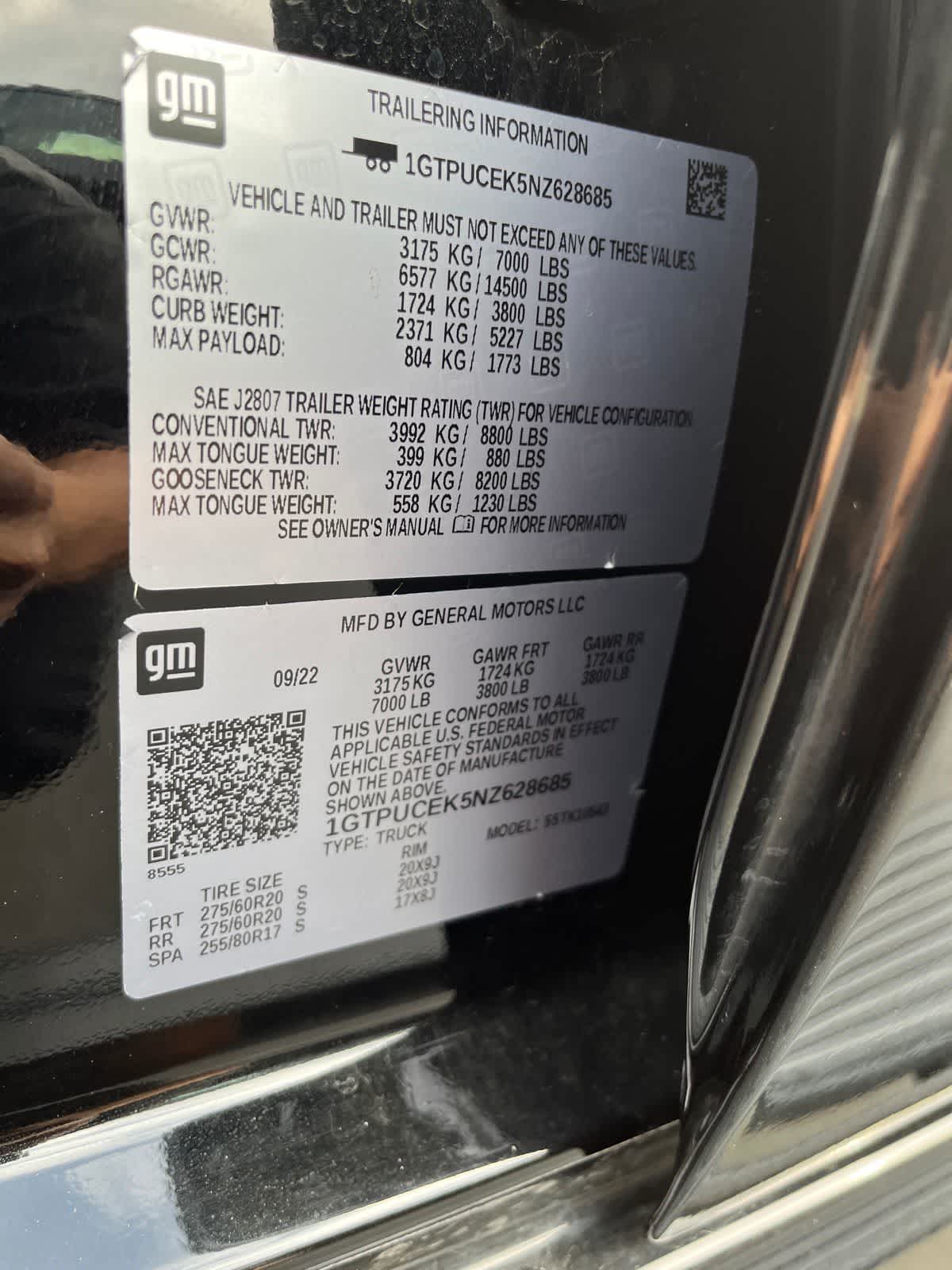 Thumbnail: 2022 GMC Sierra 1500 - 9