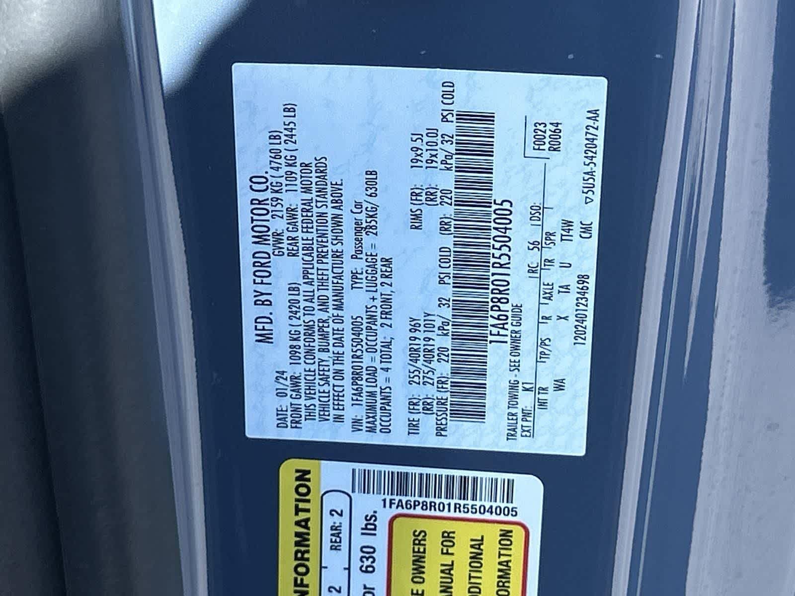 Thumbnail: 2024 Ford Mustang - 34