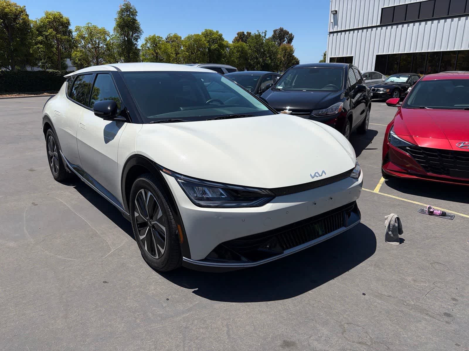 Used 2022 Kia EV6 Wind with VIN KNDC34LA9N5046615 for sale in Huntington Beach, CA