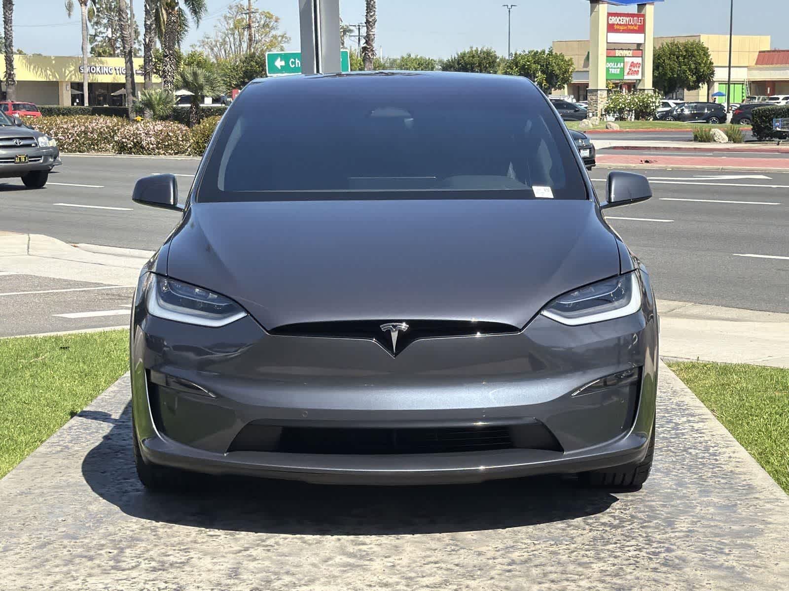 Used 2022 Tesla Model X Long Range with VIN 7SAXCAE50NF357383 for sale in Huntington Beach, CA