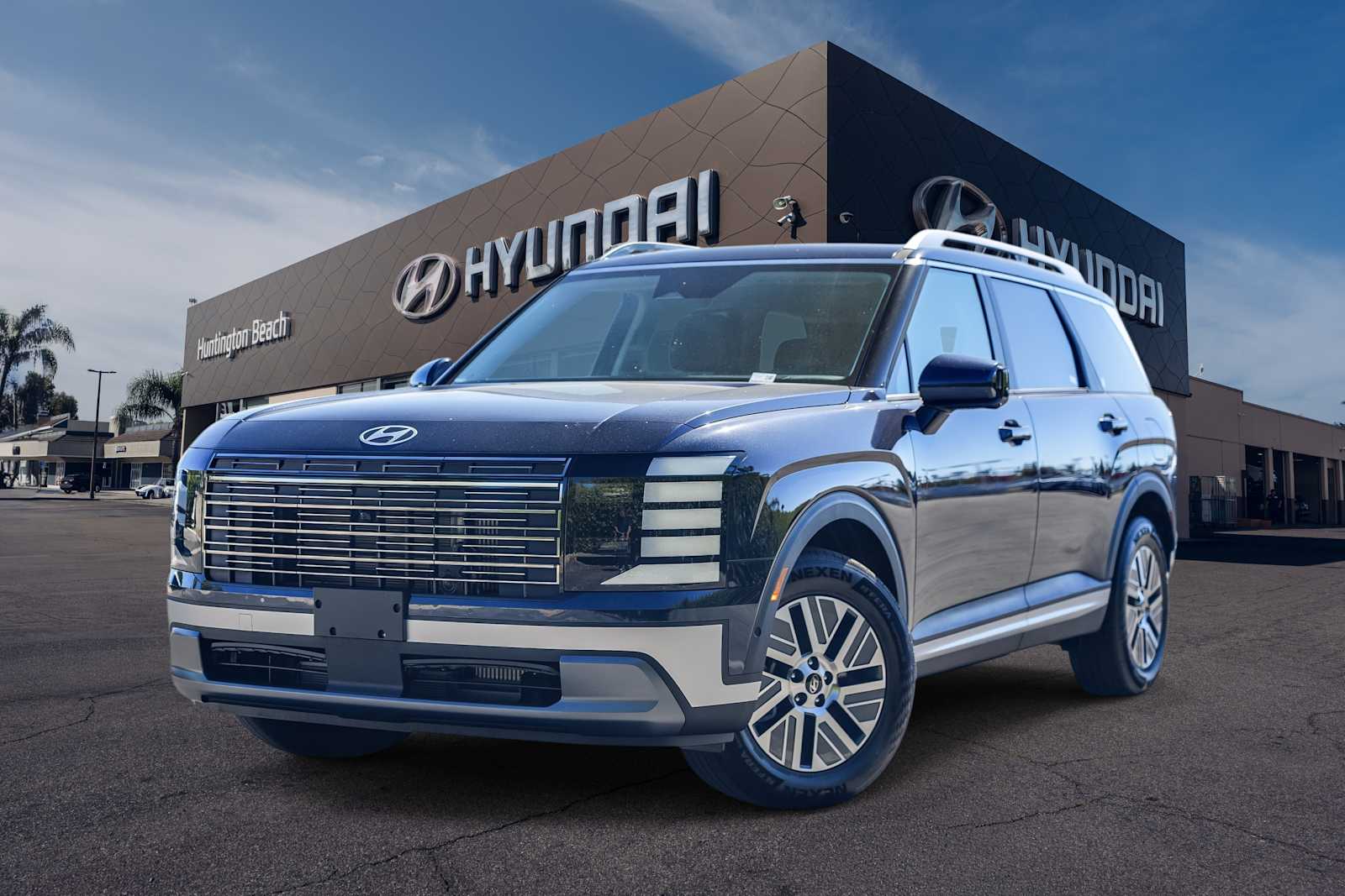 New 2027 Hyundai Palisade Hybrid Blue SEL Premium 7P SUV for sale near you in Huntington Beach, CA
