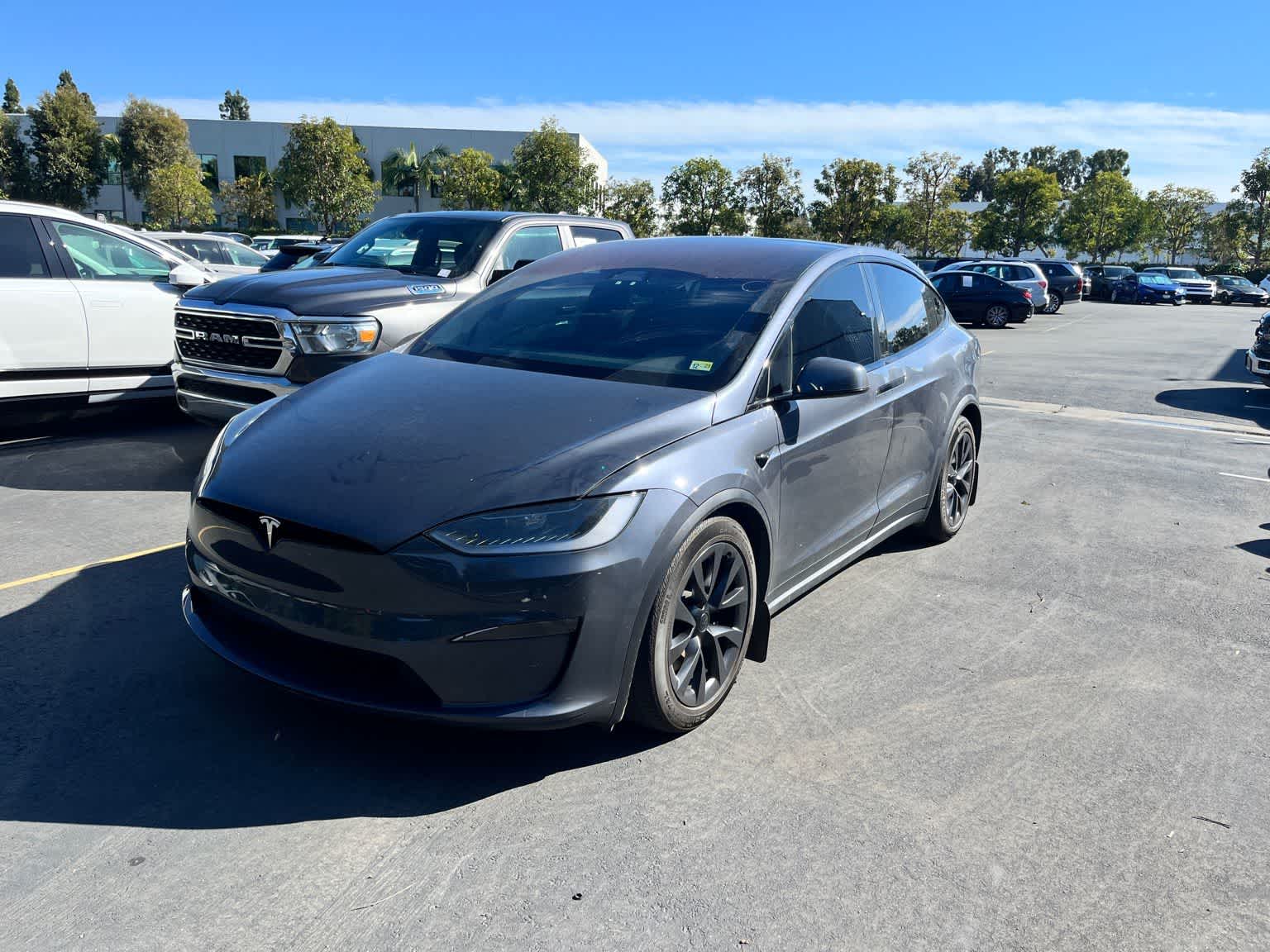 Used 2023 Tesla Model X Long Range with VIN 7SAXCAE5XPF411436 for sale in Huntington Beach, CA