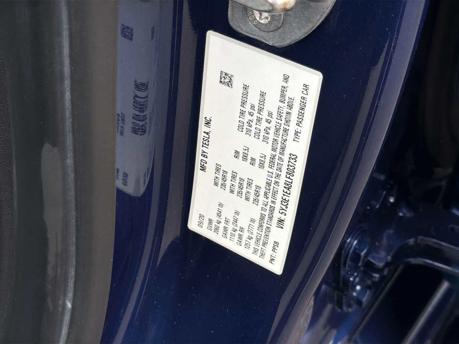 Thumbnail: 2020 Tesla Model 3 - 9