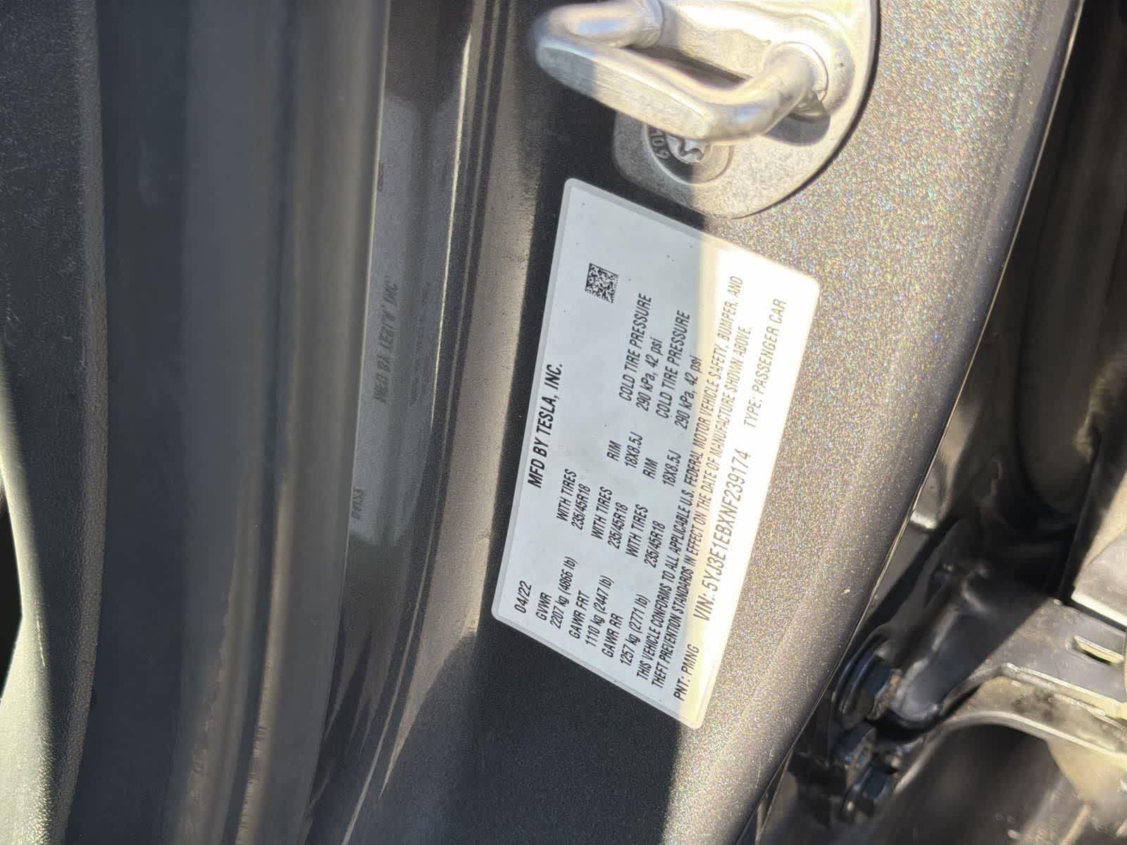 Thumbnail: 2022 Tesla Model 3 - 9