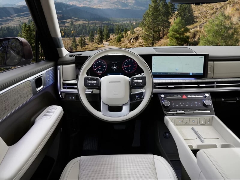 Dashboard of a Section 179 vehicle