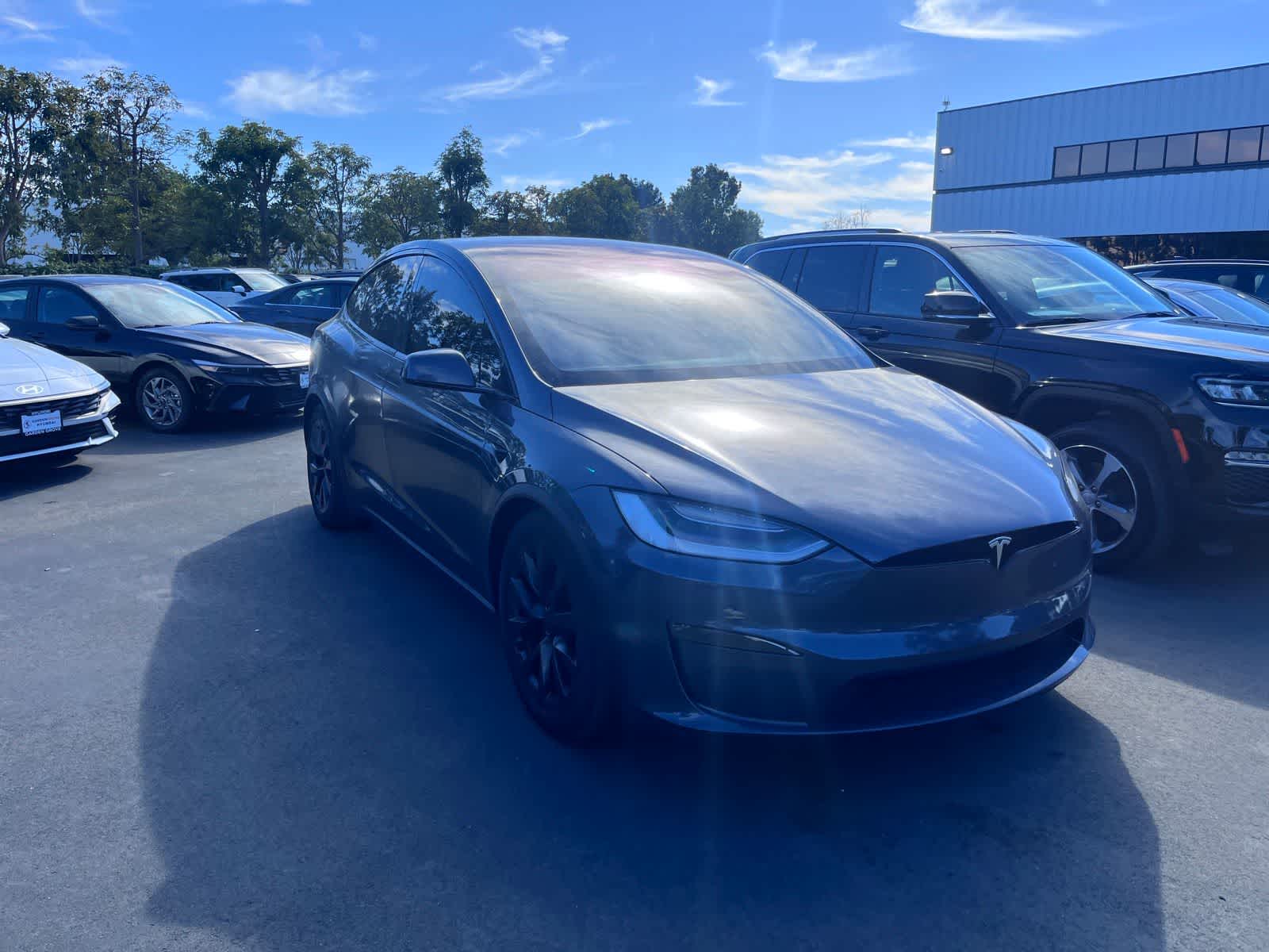 Used 2022 Tesla Model X Long Range with VIN 7SAXCAE50NF357383 for sale in Huntington Beach, CA