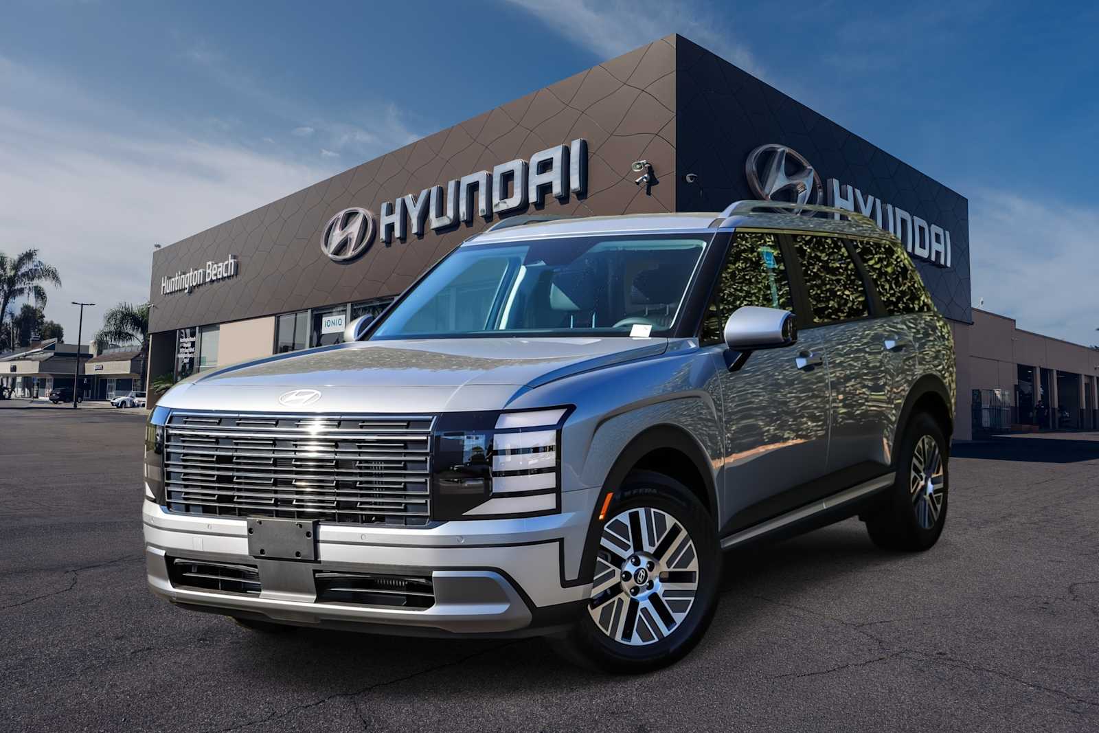 New 2027 Hyundai Palisade Hybrid Blue SEL 7P SUV for sale near you in Huntington Beach, CA