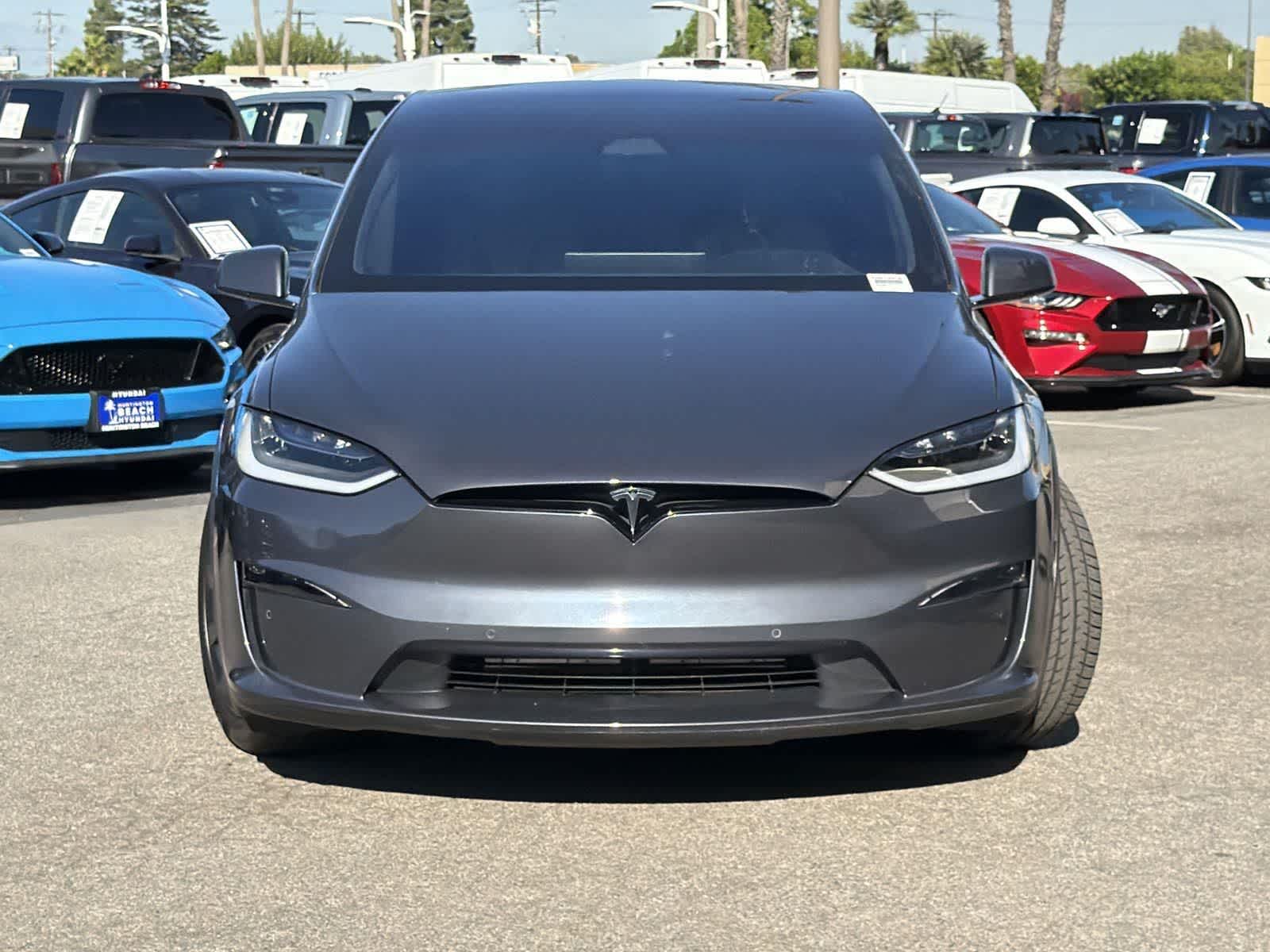 Used 2022 Tesla Model X Long Range with VIN 7SAXCDE54NF340135 for sale in Huntington Beach, CA