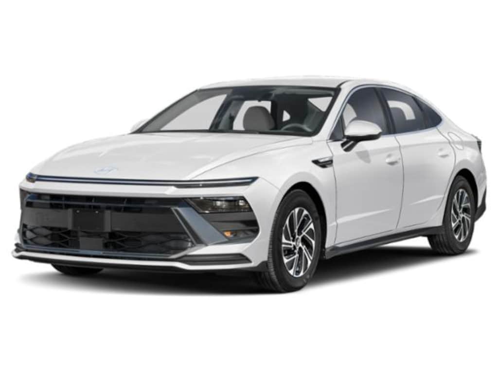 New 2026 Hyundai Sonata Hybrid Blue Sedan