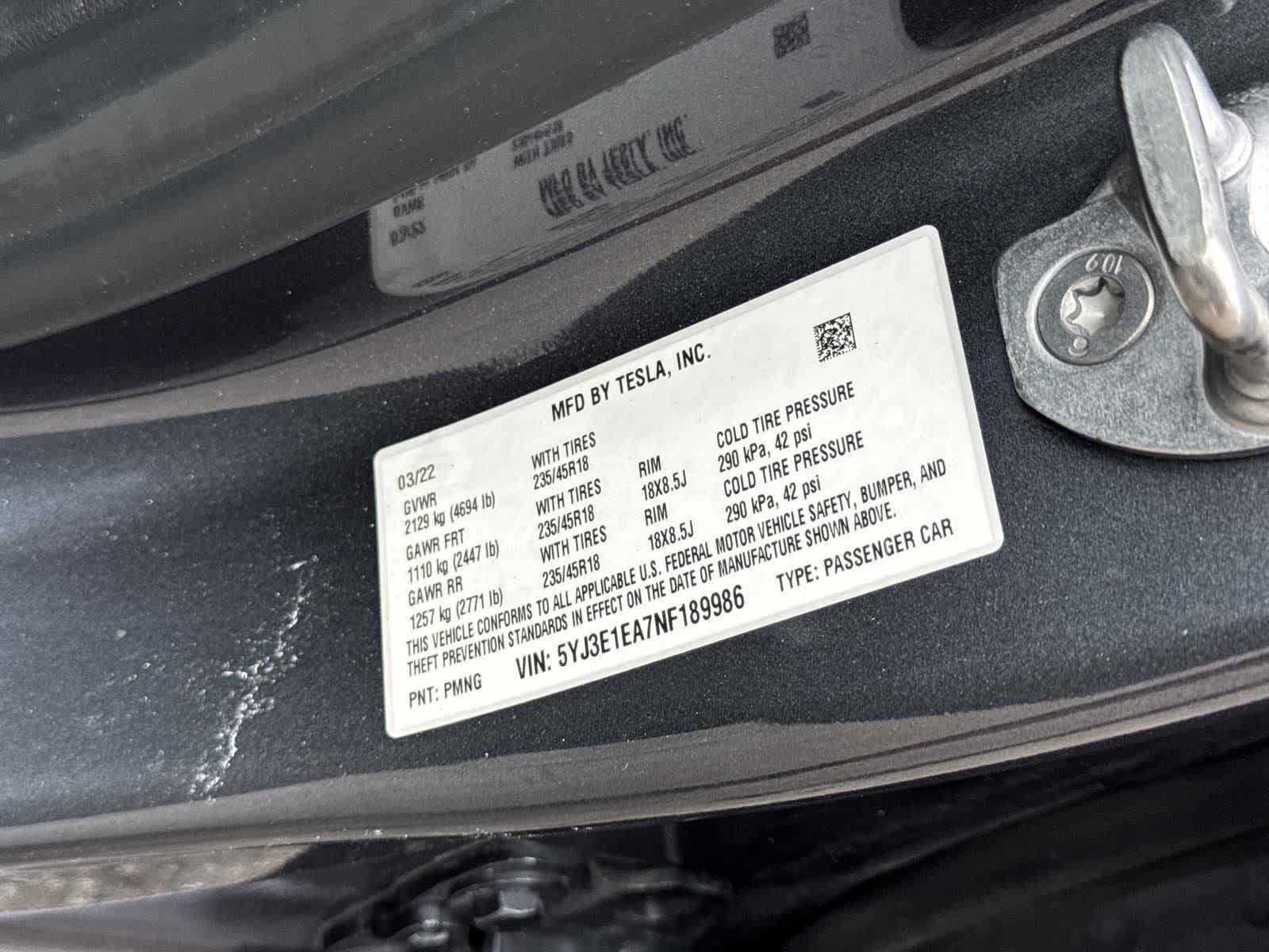 Thumbnail: 2022 Tesla Model 3 - 9