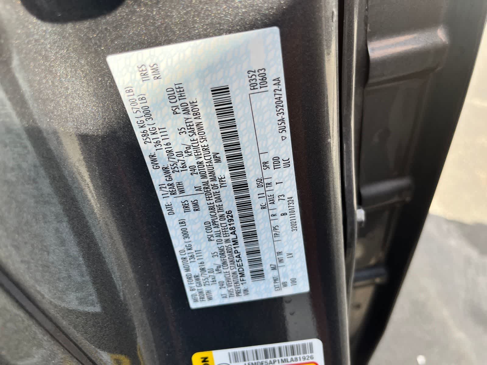 Thumbnail: 2021 Ford Bronco - 9