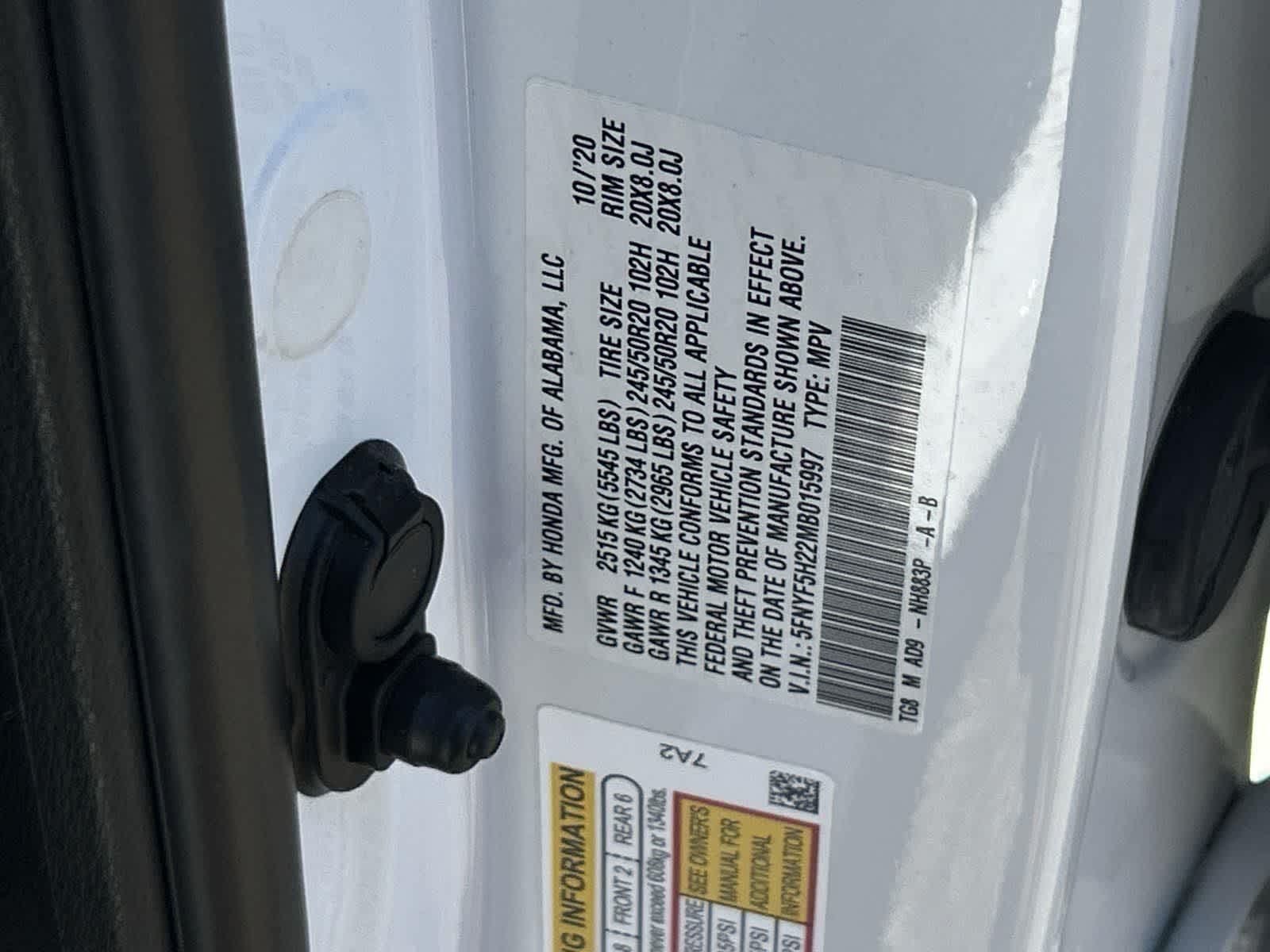 Thumbnail: 2021 Honda Pilot - 9