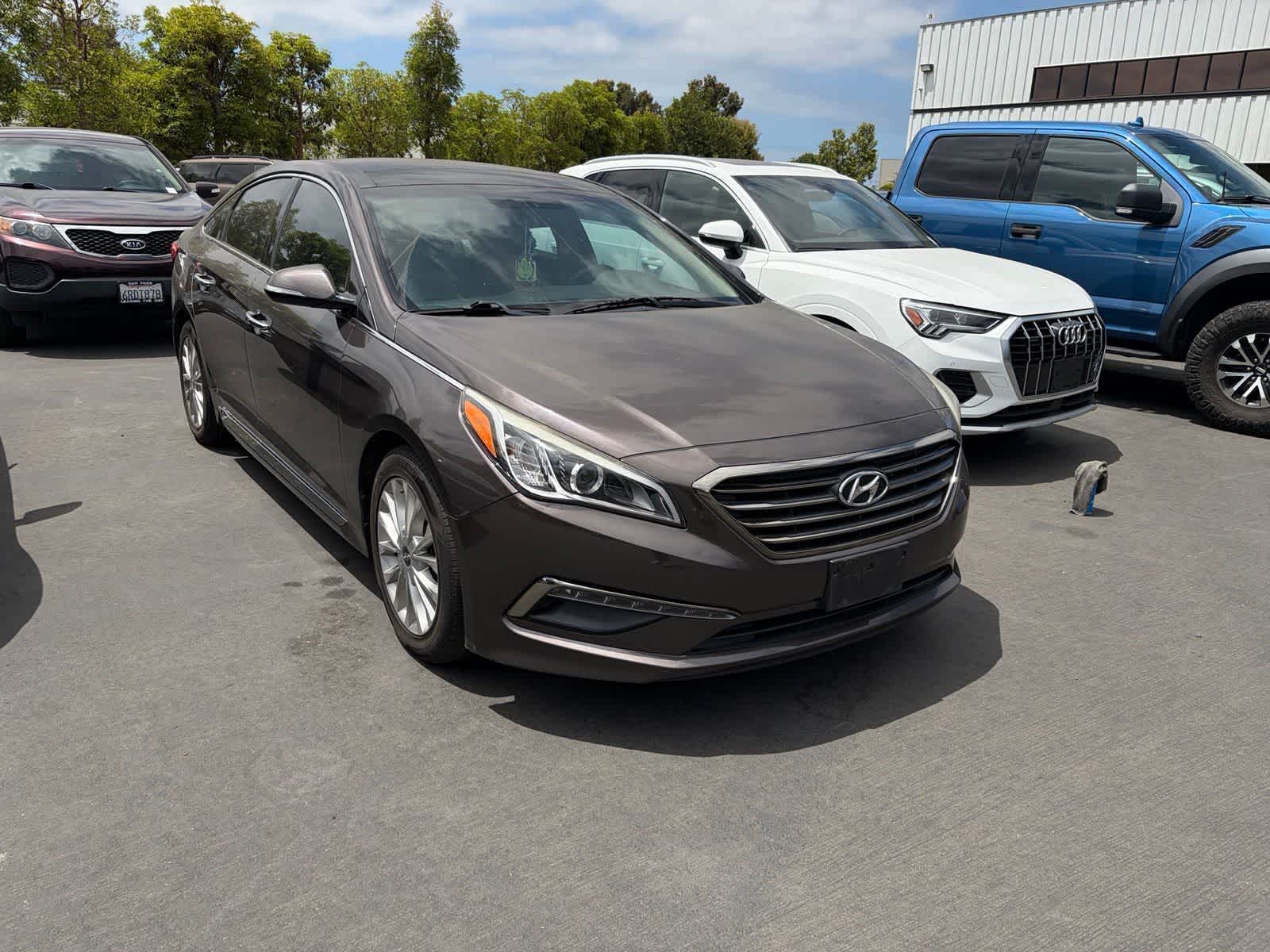 Used 2015 Hyundai Sonata Limited with VIN 5NPE34AF7FH224711 for sale in Huntington Beach, CA
