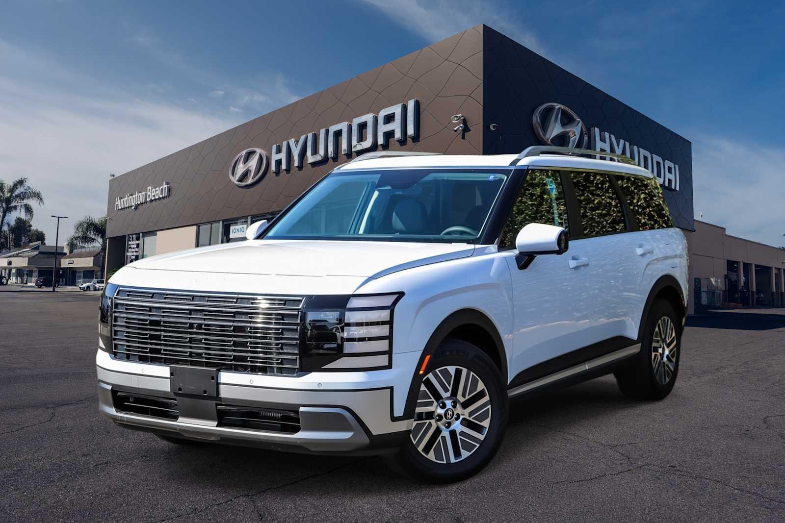 New 2026 Hyundai Palisade Hybrid Blue SEL Premium 7P SUV for sale near you in Huntington Beach, CA