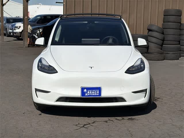 Used 2021 Tesla Model Y Long Range with VIN 5YJYGDEE0MF099842 for sale in Huntington Beach, CA