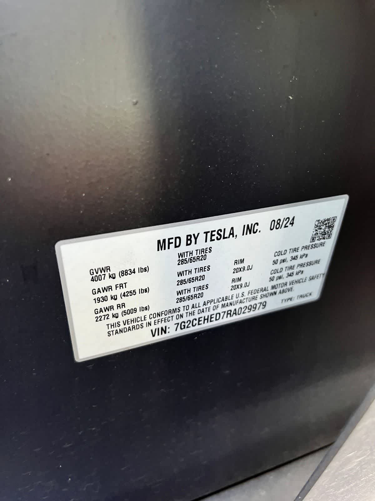 Thumbnail: 2024 Tesla Cybertruck - 8