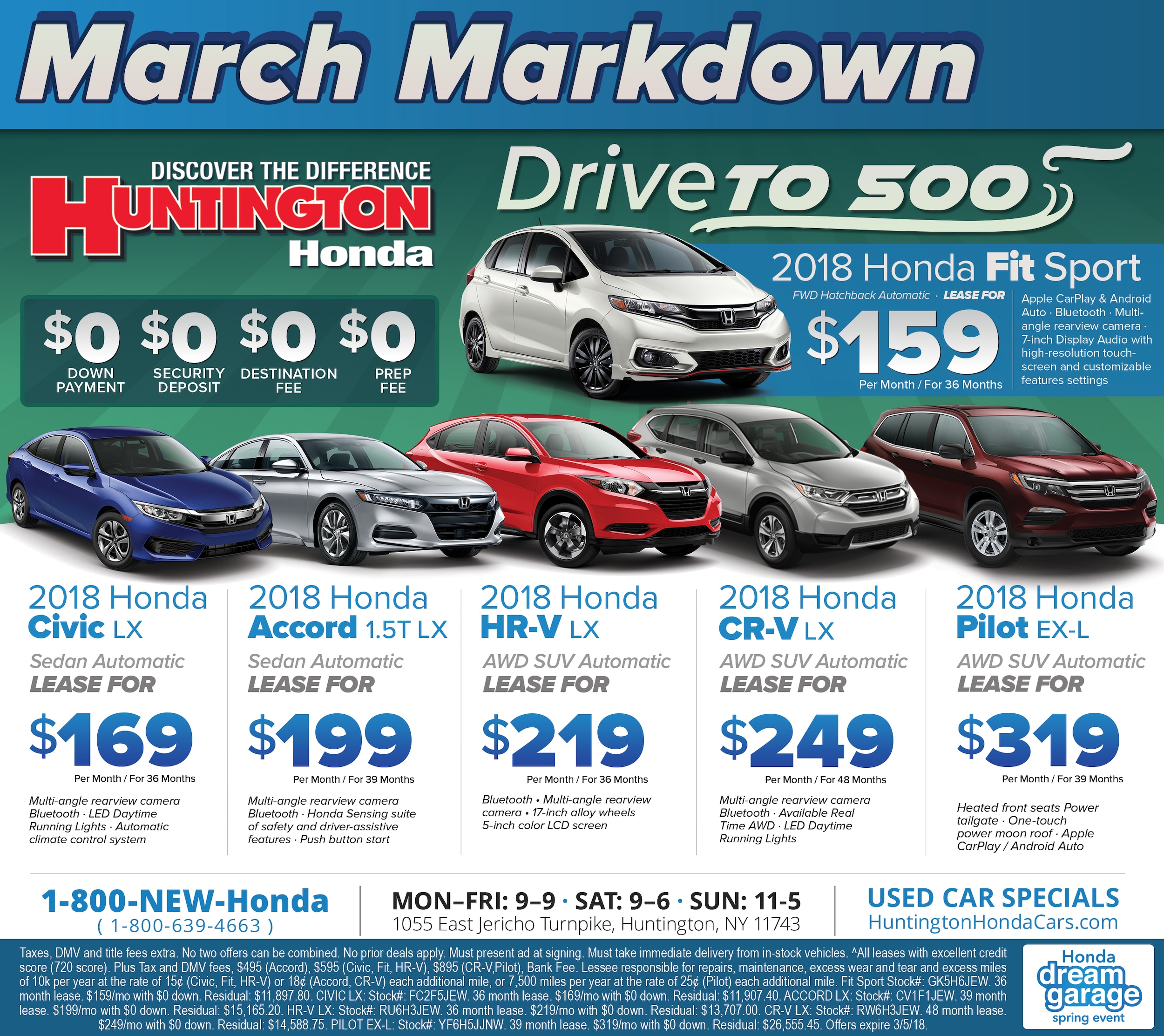 Honda Lease Specials Orange County