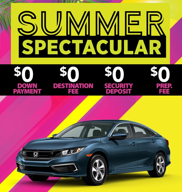 Civic 4D Sedan 2.0 LX Auto Lease Special Huntington Honda