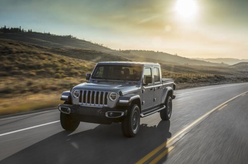 2020 Jeep Gladiator Front Gray Exterior 2020 Jeep Gladiator Front Gray Exterior