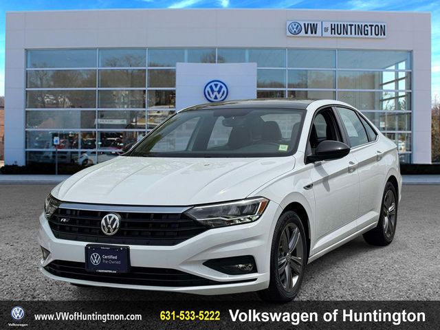 Certified 2021 Volkswagen Jetta R-Line with VIN 3VWC57BUXMM100467 for sale in Huntington Station, NY