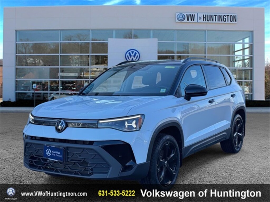 Certified 2025 Volkswagen Taos 1.5T SE Black SUV