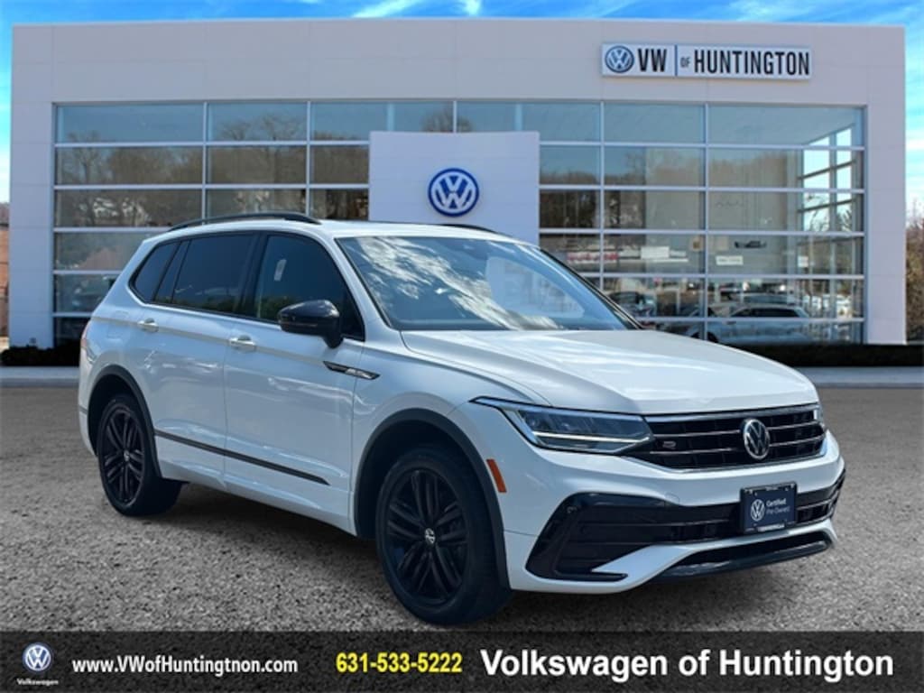 Certified 2022 Volkswagen Tiguan 2.0T SE R-Line Black SUV