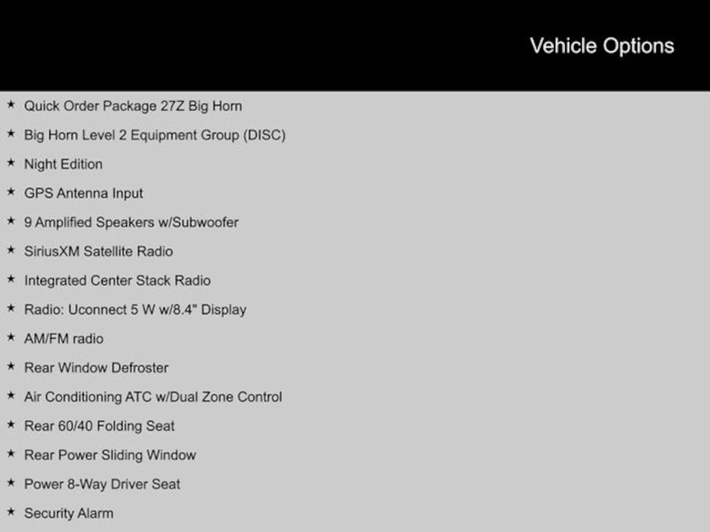 Used 2023 Ram 1500 Big Horn/Lone Star Truck