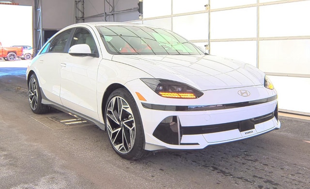 Used 2024 Hyundai IONIQ 6 Preferred with VIN KMHM34AC2RA056937 for sale in Huntley, IL