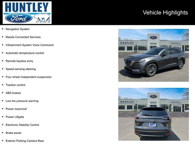 Used 2023 Mazda CX-9 Touring with VIN JM3TCBCY9P0647631 for sale in Huntley, IL