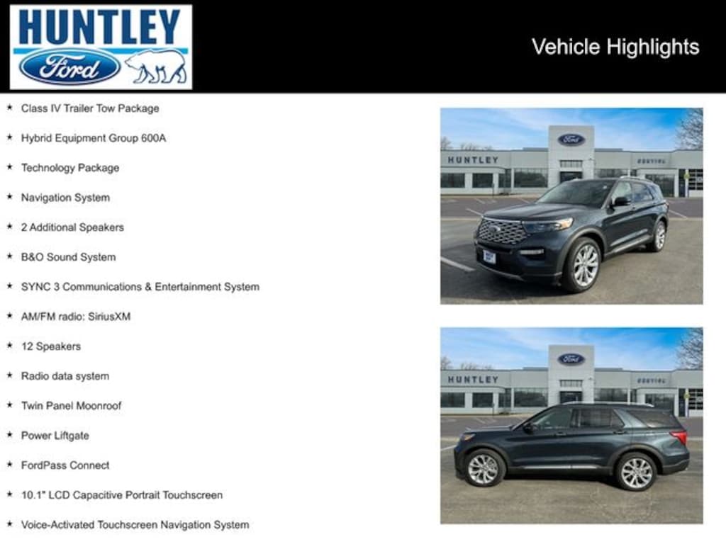 Used 2022 Ford Explorer Platinum SUV