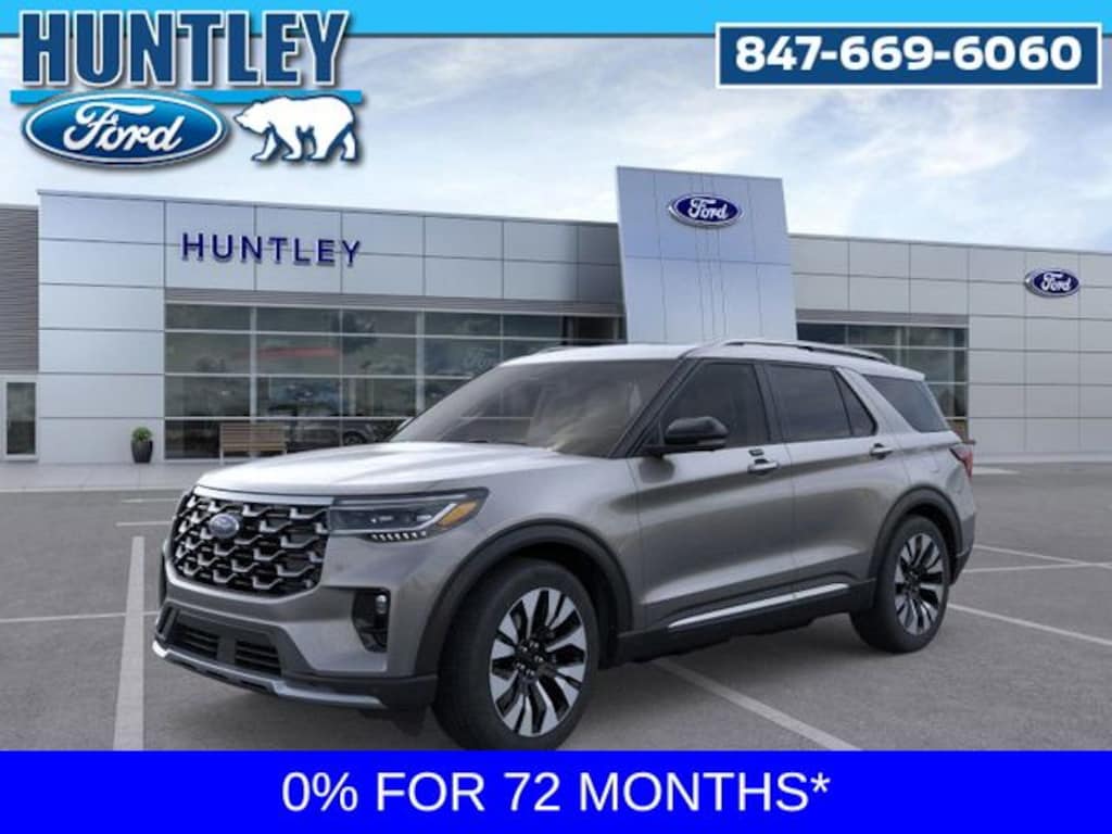 New 2026 Ford Explorer Platinum SUV