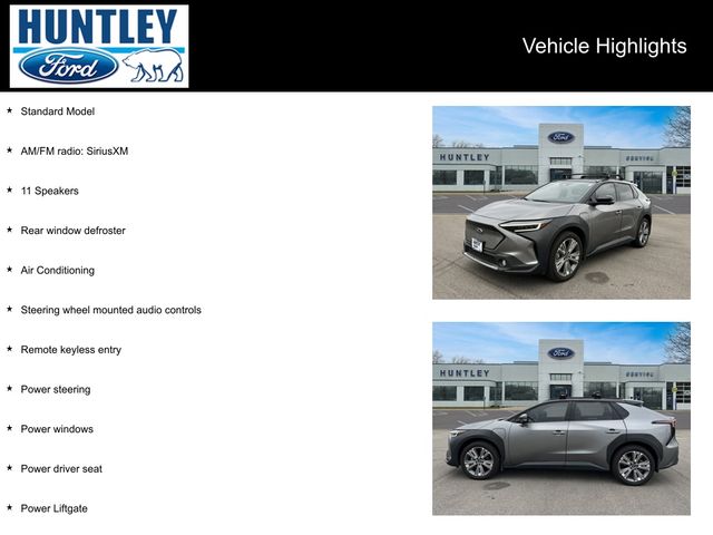 Used 2023 Subaru SOLTERRA Touring with VIN JTMABABA3PA020418 for sale in Huntley, IL