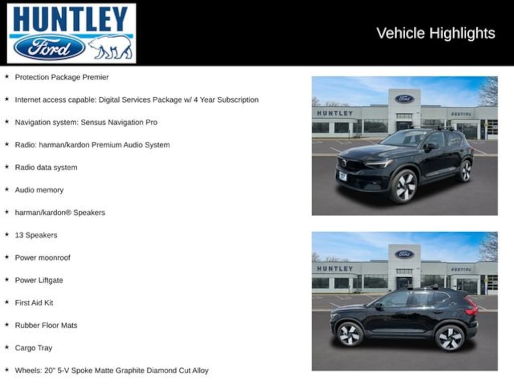 Used 2023 Volvo XC40 Recharge Pure Electric Ultimate SUV