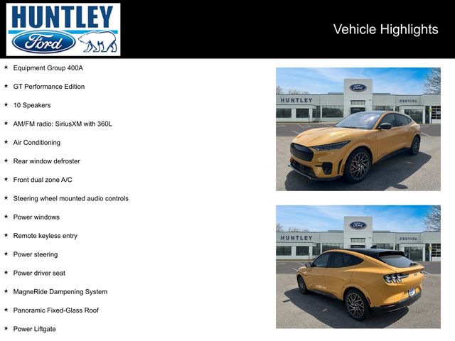 Used 2022 Ford Mustang Mach-E GT AWD with VIN 3FMTK4SX9NMA24242 for sale in Huntley, IL