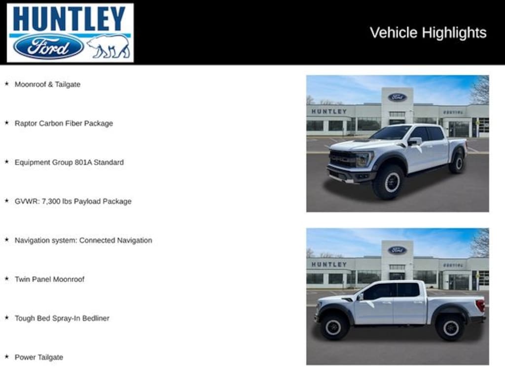 Used 2023 Ford F-150 Raptor Truck