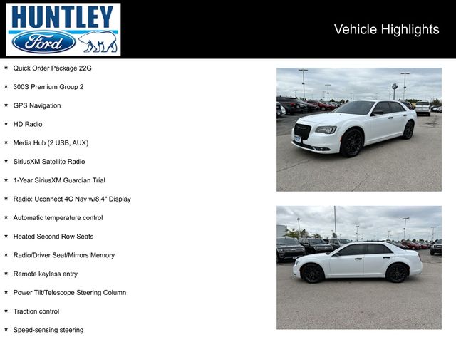 Used 2019 Chrysler 300 S with VIN 2C3CCAGG4KH505667 for sale in Huntley, IL