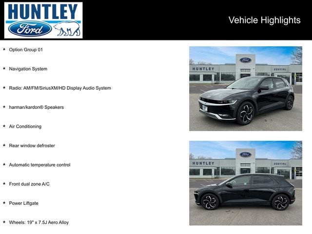 Used 2024 Hyundai IONIQ 5 SEL with VIN KM8KNDDF7RU234203 for sale in Huntley, IL