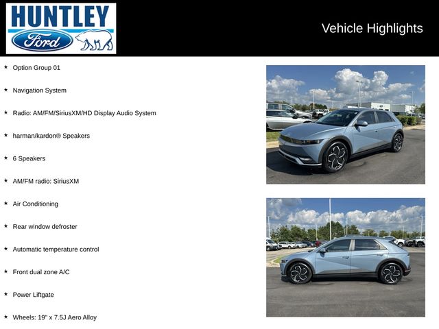 Used 2024 Hyundai IONIQ 5 SEL with VIN KM8KNDDF7RU331319 for sale in Huntley, IL