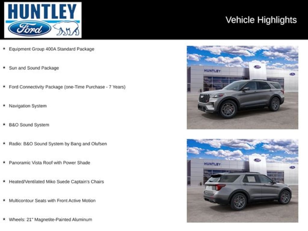 New 2027 Ford Explorer ST SUV