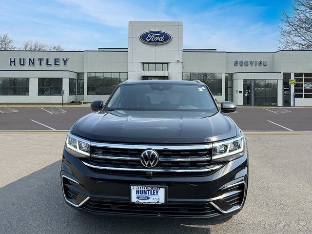 Used 2022 Volkswagen Atlas Cross Sport SEL Premium R-Line with VIN 1V2FE2CA0NC214065 for sale in Huntley, IL