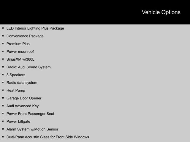 Used 2024 Audi Q4 e-tron Premium Plus with VIN WA1LUBFZ6RP049575 for sale in Huntley, IL