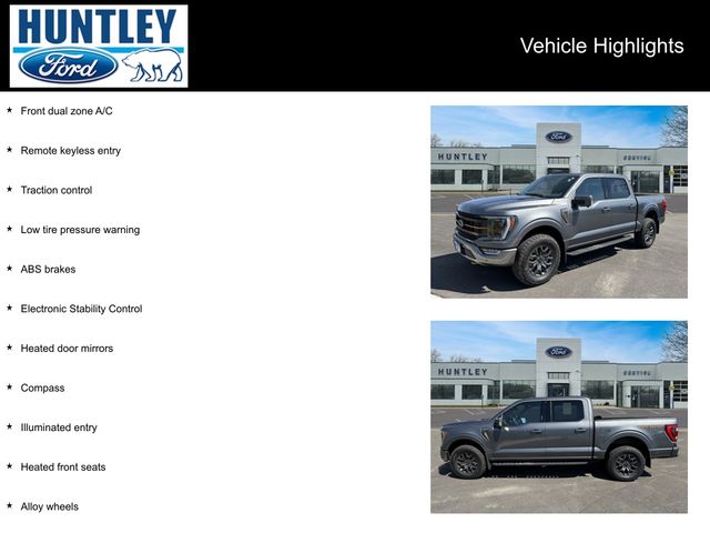 Used 2023 Ford F-150 Tremor with VIN 1FTEW1E84PFB88151 for sale in Huntley, IL