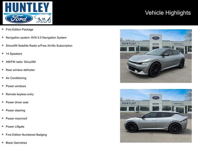 Used 2022 Kia Ev6 GT-Line with VIN KNDC3DLC4N5034423 for sale in Huntley, IL