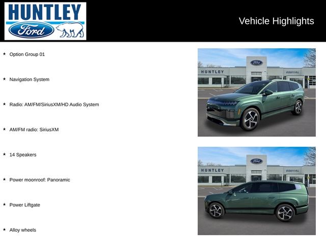 Used 2026 Hyundai IONIQ 9 Performance Calligraphy with VIN 7YAMYFS51TY001629 for sale in Huntley, IL
