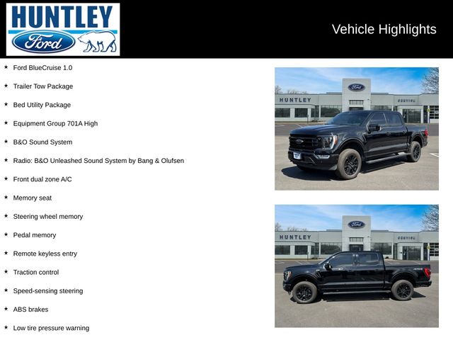 Used 2023 Ford F-150 Platinum with VIN 1FTFW1E88PFA92687 for sale in Huntley, IL