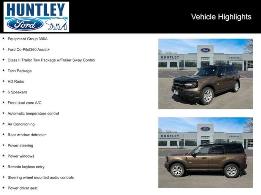 Used 2022 Ford Bronco Sport Outer Banks SUV