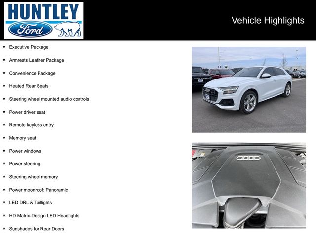 Used 2022 Audi Q8 Prestige with VIN WA1CVBF19ND027525 for sale in Huntley, IL