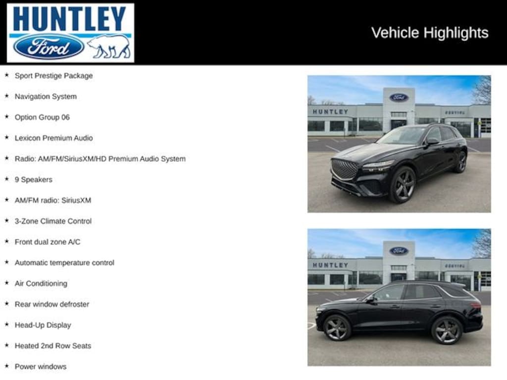 Used 2023 Genesis GV70 3.5T Sport SUV