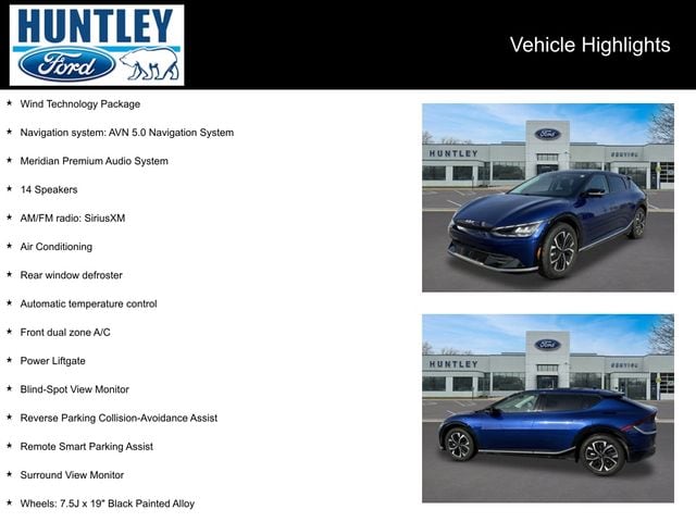 Used 2024 Kia EV6 Wind with VIN KNDC3DLC7R5209527 for sale in Huntley, IL