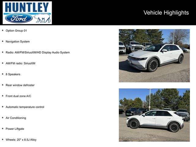 Used 2024 Hyundai IONIQ 5 Limited with VIN KM8KRDDFXRU236872 for sale in Huntley, IL